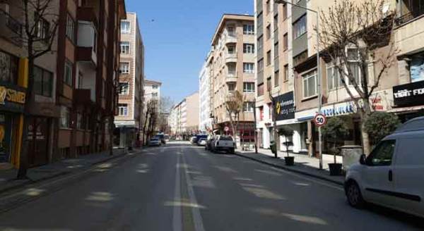 Eskişehir sessizliğe büründü