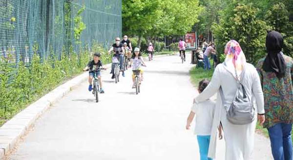 Eskişehir sokakları çocukların oldu!