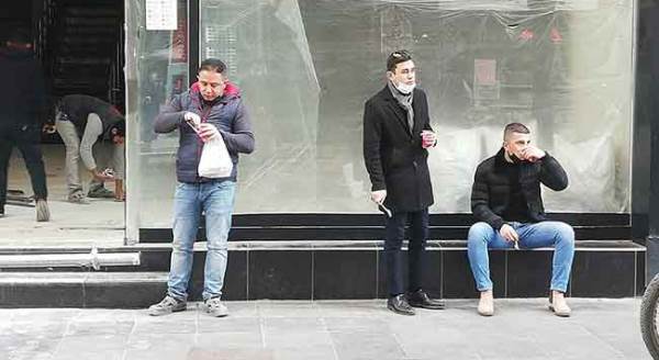 Eskişehir sokaklarında ilginç görüntüler! Acıkan...