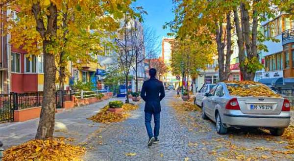 Eskişehir sokaklarında sonbahar rüyası!