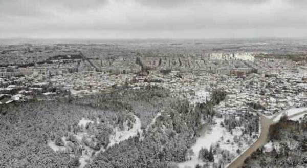 Eskişehir yeniden bembeyaz!