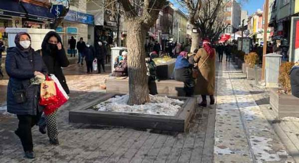 Eskişehir yoğun karın ardından güneşi görünce...