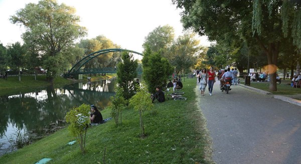 Eskişehirliler Kanlıkavak'ta nefes alıyor