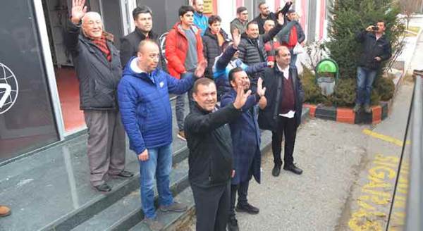 Eskişehirspor Bursa'ya böyle uğurlandı!