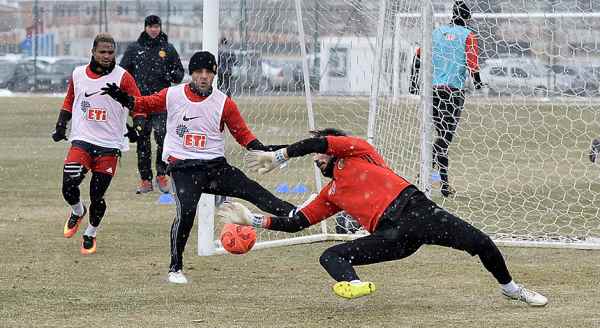 Eskişehirspor'da sıkı hazırlık var