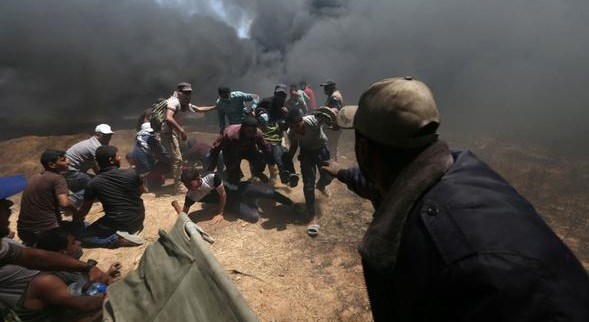 Filistin'de 58 ölü 2 bin yaralı