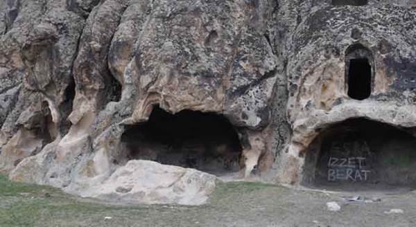 Frig vadisi mağaralarında çirkin görüntüler!