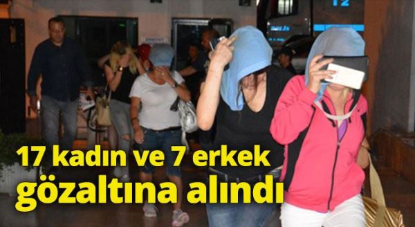 Fuhuş yapan ve yaptıranlara şok baskınlar!