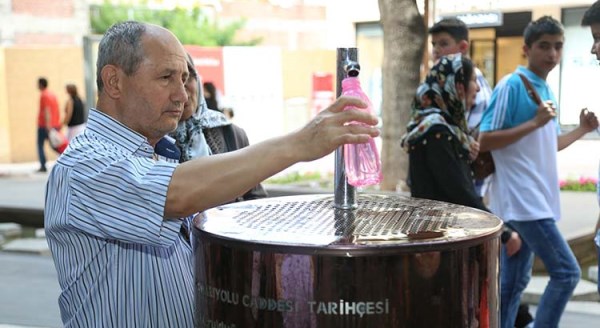 Hamamyolu'nda Kalabak Çeşmeleri