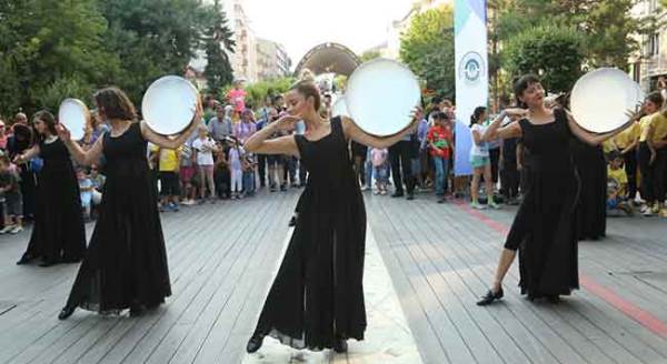 Hamamyolu'nda muhteşem gösteri