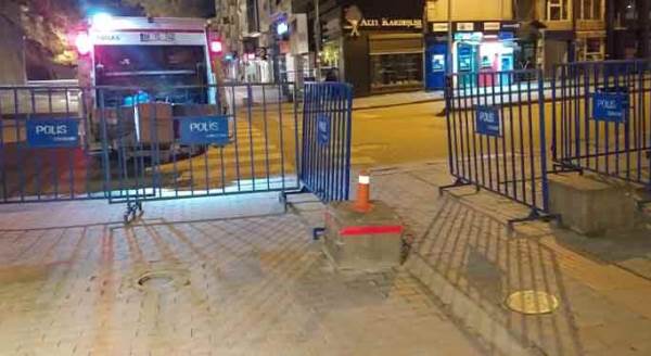 Hamamyolu'nda polis barikatı!