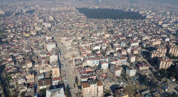 Hatay'ın acı tablosu böyle görüntülendi