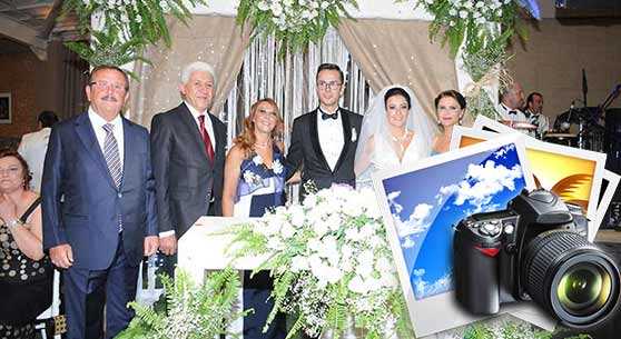 İki önemli aileyi buluşturan düğün