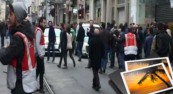 İSTİKLAL CADDESİ'NDE PATLAMA