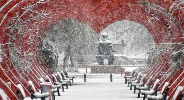 Kar, Eskişehir'in kapısına dayandı!