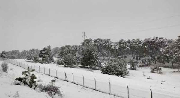 Kar Eskişehir'in kuzeyini sardı!