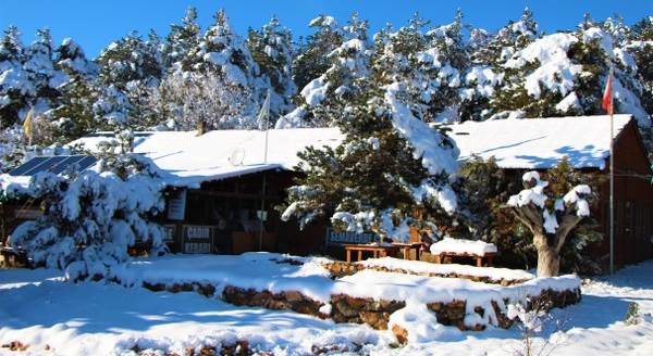 Kar sonrası Eskişehir manzarası