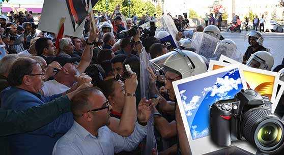 KILIÇDAROĞLU'NA DESTEK YÜRÜYÜŞÜNDE ARBEDE