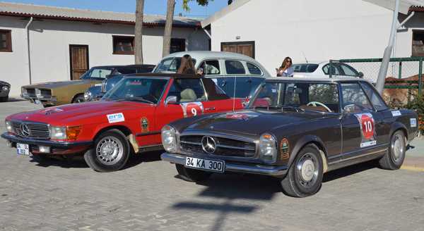 Klasik otomobillerin ‘Cumhuriyet Rallisi’