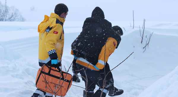 Konya'da sağlık ekiplerinin zor anları