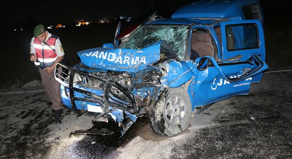 Korkunç kazada 1 asker şehit oldu