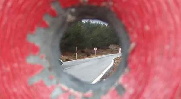 Kütahya'da magandaların hedefi oldular!