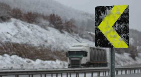 Mevsimin ilk karı yağdı