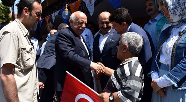 Nabi Avcı AK Parti bayramlaşma töreninde