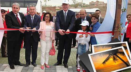 NOTERLER PARKI TÖRENLE AÇILDI