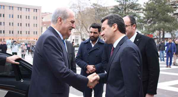 Numan Kurtulmuş Eskişehir'de