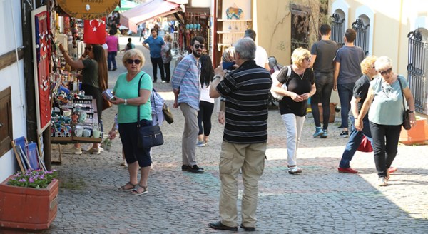 Odunpazarı'nda turist yoğunluğu