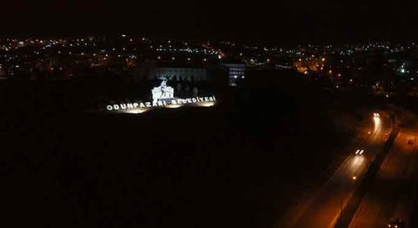 Odunpazarı'ndan Atatürk silueti