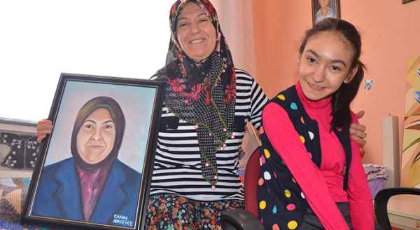 Onun sanatında engele yer yok