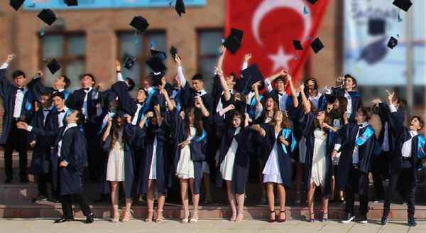 Özel Çağdaş’da mezuniyet coşkusu