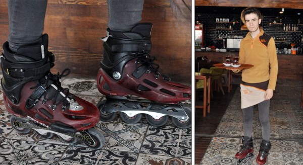 Patenli garson dikkat çekiyor