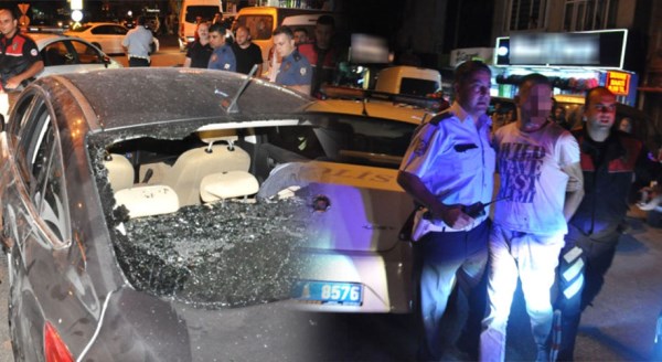 Polise silah çektiler İnegöl karıştı!