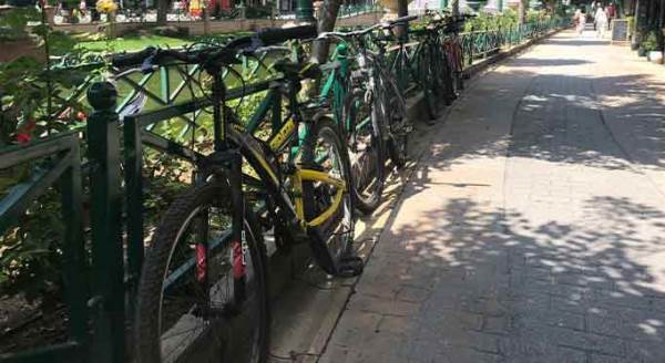 Porsuk kenarı bisiklet parkına döndü!