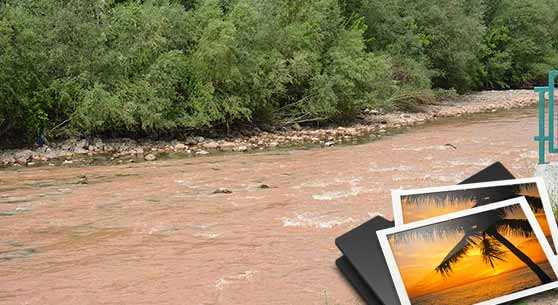 SAKARYA NEHRİ KIZILA BOYANDI
