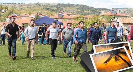 SARICAKAYA'DA BAHAR COŞKUSU