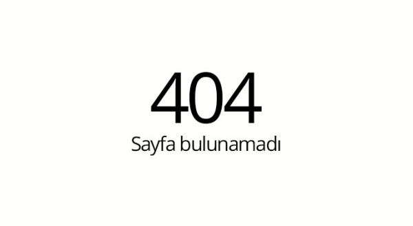 Sayfa Bulunamadı