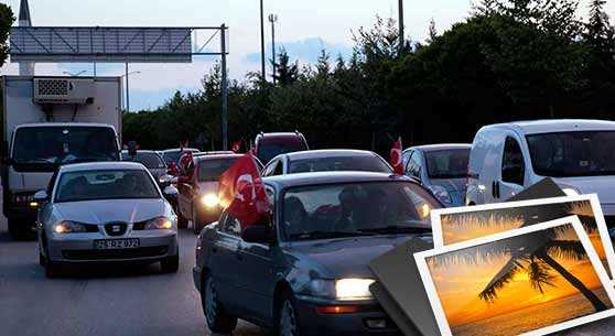 ŞEHİT EVİNE TAZİYE KONVOYU