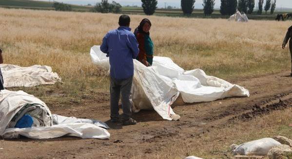 Sel mevsimlik tarım işçilerini de vurdu
