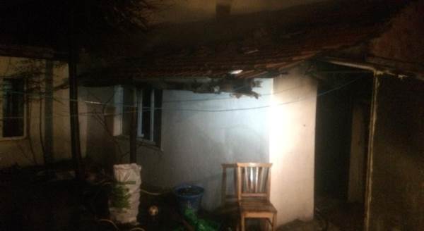 Soba yangını bir aileyi neredeyse yok ediyordu