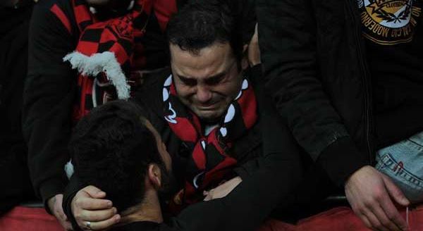 Sözün bittiği an!