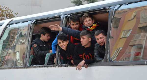 Taraftar Eskişehir'e gelmeye başladı