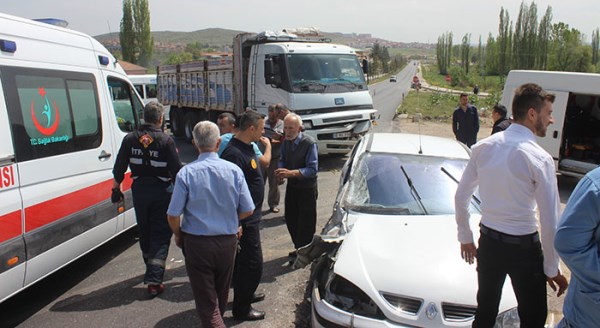 Tavşanlı'da trafik kazası: 1 yaralı