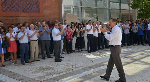 Tepebaşı ailesi bayramlaştı