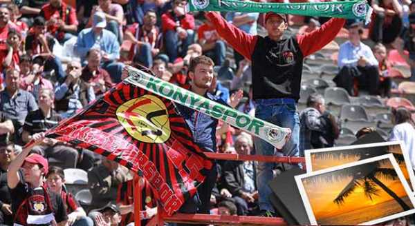 TRİBÜNLERDEN RENKLİ GÖRÜNTÜLER