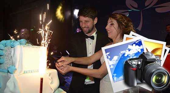 Tuga ve Şimşek ailelerinin mutlu günü