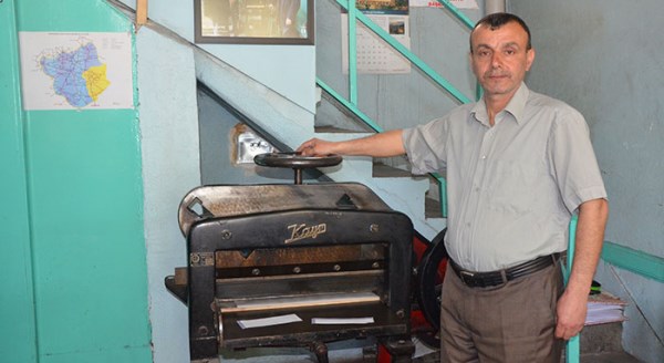 Türkiye'nin ilk matbaa makinesi Eskişehir'de